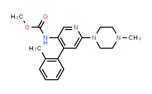 [6-(4-methyl-piperazin-1-yl)-4-o-tolylpyridin-3-yl]-carbamic acid methyl ester