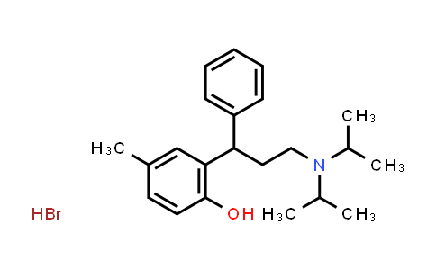 2-[3-[Bis(1-Methylethyl)Amino]-1-Phenylpropyl]-4-Methylphenol Monohydrobromide