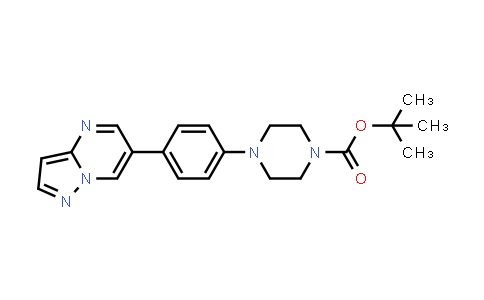 Tert-butyl 4-(4-(pyrazolo[1,5-a]pyriMidin-6-yl)phenyl)piperazine-1-carboxylate
