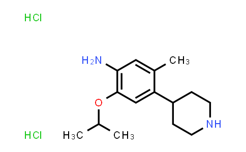 5-甲基-2-(1-甲基乙氧基)-4-(4-哌啶)-苯胺二盐酸盐