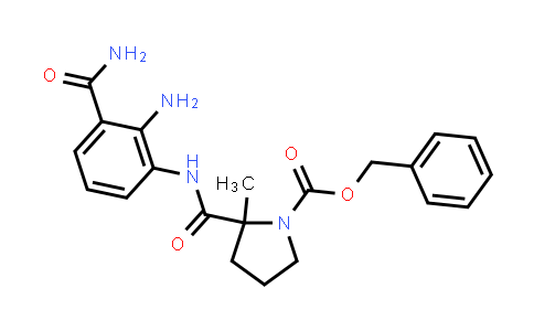 benzyl 2-(2-aMino-3-carbaMoylphenylcarbaMoyl)-2-Methylpyrrolidine-1-carboxylate