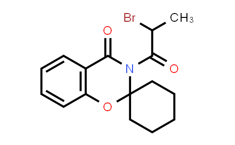 3-(2-Bromo-1-oxopropyl)-spiro[2H-1,3-benzoxazine-2,1'-cyclohexan]-4(3H)-one