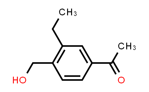 1-(3-Ethyl-4-hydroxymethyl-phenyl)ethanone