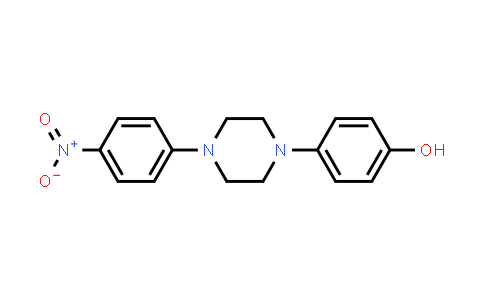 4-(4-(4-Nitrophenyl)-1-piperazinyl)phenol