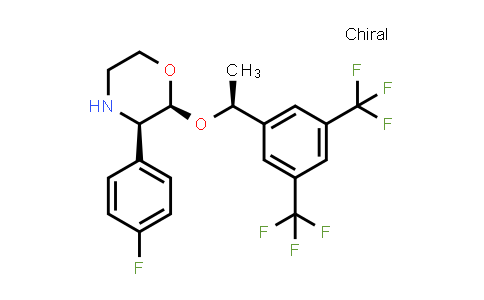 (2S,3R)-2-((S)-1-(3,5-bis(trifluoromethyl)phenyl)ethoxy)-3-(4-fluorophenyl)morpholine