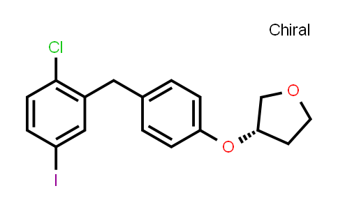 (3S)-3-[4-[(2-Chloro-5-iodophenyl)methyl]phenoxy]tetrahydro-furan