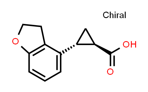 (1R,2R)-2-(2,3-dihydro-1-benzofuran-4-yl)cyclopropanecarboxylic acid
