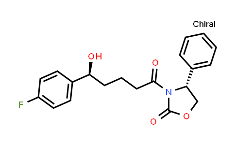 (R)-3-((S)-5-(4-fluorophenyl)-5-hydroxypentanoyl)-4-phenyloxazolidin-2-one
