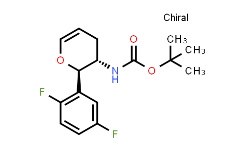Tert-butyl [(2R,3S)-2-(2,5-difluorophenyl)-3,4-dihydro-2H-pyran-3-yl]carbaMate