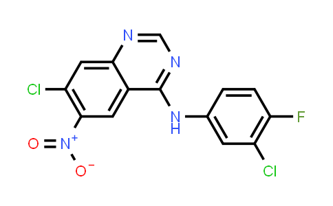 7-Chloro-N-(3-chloro-4-fluorophenyl)-6-nitroquinazolin-4-amine