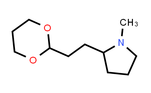 Pyrrolidine, 2-[2-(1,3-dioxan-2-yl)ethyl]-1-methyl-