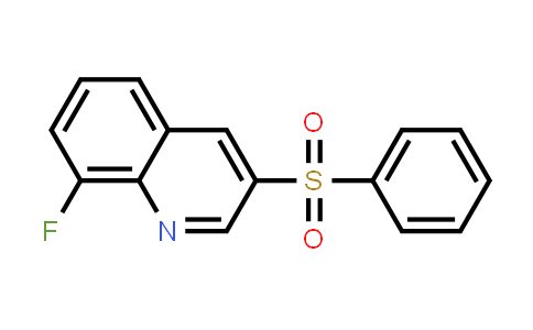 8-fluoro-3-(phenylsulfonyl)- Quinoline