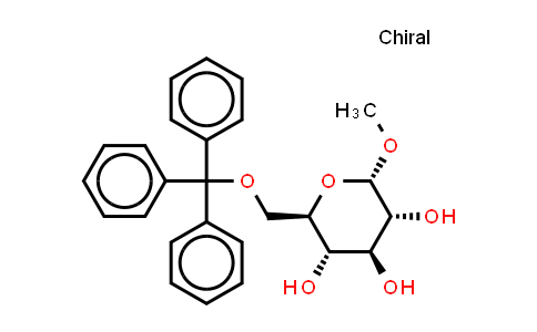 Methyl-6-o-triphenylmethyl-alpha-d-glucopyranoside