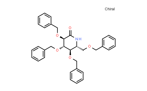 (3R,4S,5R,6R)-3,4,5-tris(benzyloxy)-6-(benzyloxymethyl)piperidin-2-one