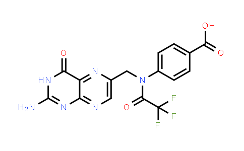 N(sup 10)-(trifluoroacetyl)pteroic acid
