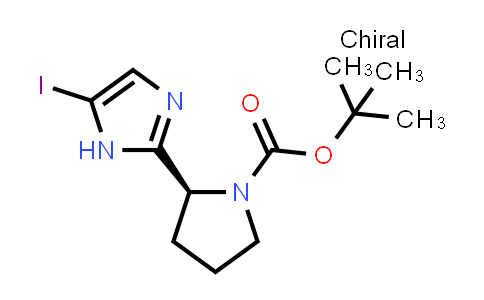 (S)-tert-butyl 2-(5-iodo-1H-imidazol-2-yl)pyrrolidine-1-carboxylate