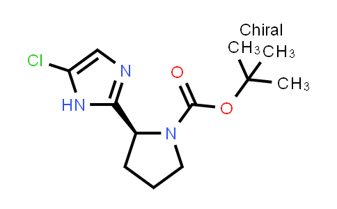 Tert-butyl (S)-2-(5-chloro-1H-imidazol-2-yl)pyrrolidine-1-carboxylate