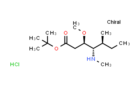 (3R,4S,5S)-tert-butyl 3-Methoxy-5-Methyl-4-(MethylaMino)heptanoate hydroc hloride