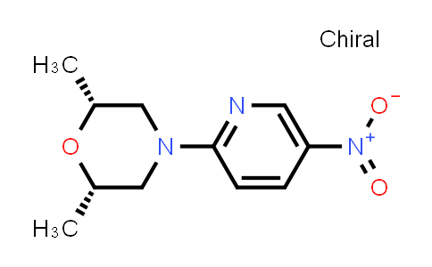 (2R,6S)-2,6-dimethyl-4-(5-nitropyridin-2-yl)morpholine