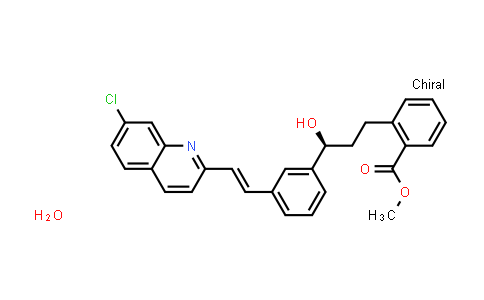 Methyl 2-((3S)-3-{3-[(E)-2-(7-Chloroquinolin-2-Yl)Vinyl]Phenyl}-3-Hydroxypropyl)Benzoate Hydrate