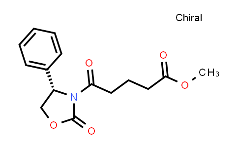 (S)-methyl 5-oxo-5-(2-oxo-4-phenyloxazolidin-3-yl)pentanoate