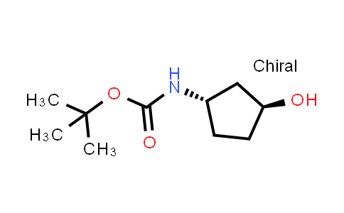 N-[(1S,3S)-3-Hydroxycyclopentyl]carbamic acid 1,1-dimethylethyl ester