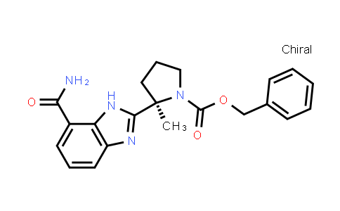 (R)-benzyl 2-(7-carbaMoyl-1H-benzo[d]iMidazol-2-yl)-2-Methylpyrrolidine-1-carboxylate