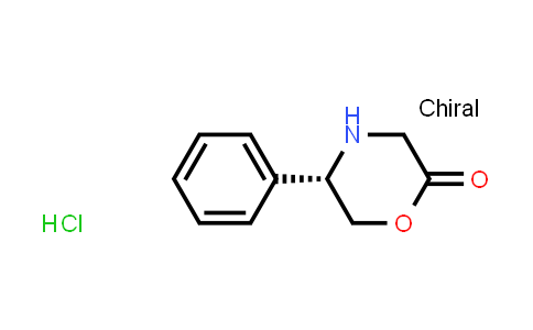 (5S)-5-Phenyl-2-morpholinone hydrochloride