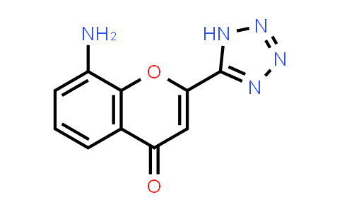 8-Amino-4-oxo-2-(tetrazol-5-yl)-4H-1-benzopyran