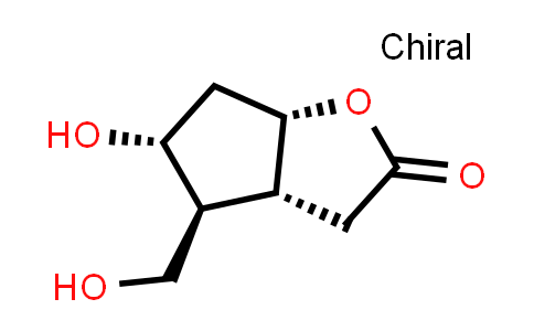 (3aR,4S,5R,6aS)-hexahydro-5-hydroxy-4-(hydroxymethyl)-2H-cyclopenta[b]furan-2-one