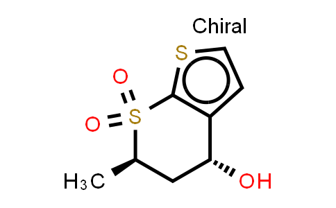 (4S,6S)-4H-Thieno[2,3-b]-thiopyran-4-ol-5,6-dihydro-6-methyl-7,7-dioxide