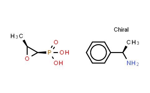 Phosphonomycin (R)-1-phenethylamine salt