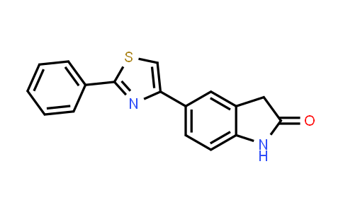 5-(2-Phenyl-thiazol-4-yl)-1,3-dihydro-indol-2-one