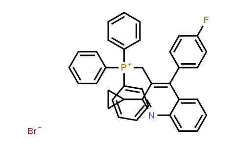 [[2-Cyclopropyl-4-(4-fluorophenyl)-3-quinolinyl]methyl]triphenylphosphonium bromide