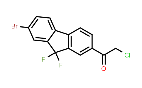 1-(7-Bromo-9,9-difluoro-9H-fluoren-2-yl)-2-chloroethanone