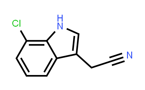 2-(7-chloro-1H-indol-3-yl)acetonitrile