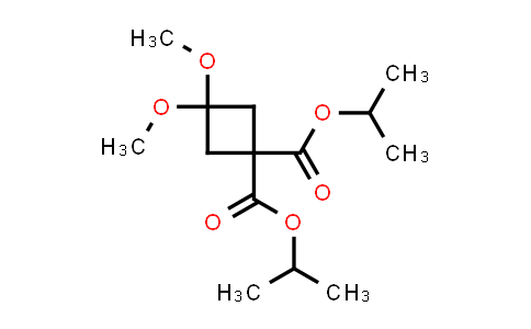 Diisopropyl 3,3-dimethoxycyclobutane-1,1-dicarboxylate