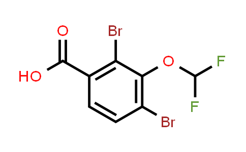 2,4-dibromo-3-(difluoromethoxy)benzoic acid