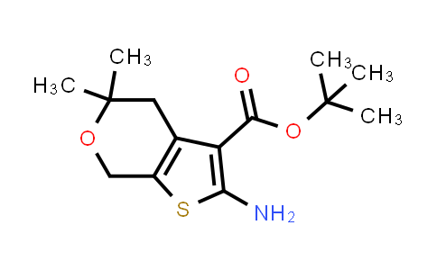 Tert-butyl 2-amino-5,5-dimethyl-5,7-dihydro-4h-thieno[2,3-c]pyran-3-carboxylate