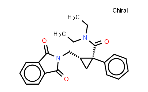顺式-2-[(1,3-二氢-1,3-二氧-2H-异吲哚-2-基)甲基-N,N-二乙基-1-苯基环丙烷甲酰胺