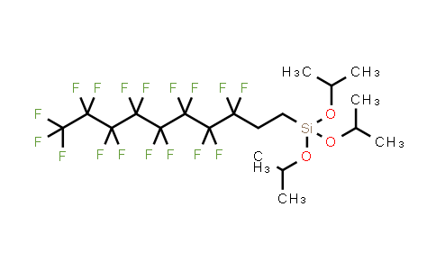 (3,3,4,4,5,5,6,6,7,7,8,8,9,9,10,10,10-Heptadecafluorodecyl)tris(1-methylethoxy)silane