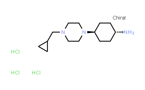 trans-4-(4-(Cyclopropylmethyl)piperazin-1-yl)cyclohexanamine trihydrochloride