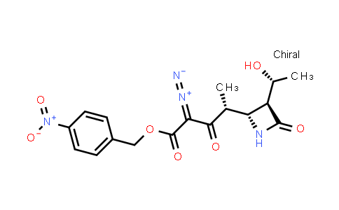 (3S,4R)-3-[(1R)-1-Hydroxyethyl]-4-[(1R)-1-methyl-3-diazo-3-(p-nitrobenzyloxycarbonyl)-2-oxopropyl]azetidin-2-one