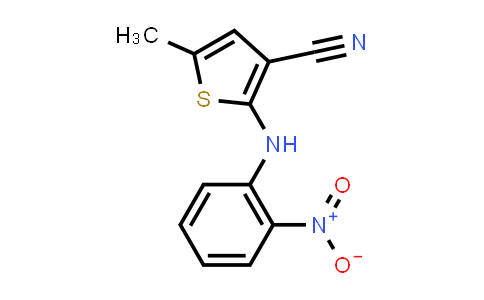 5-Methyl-2-[(2-nitrophenyl)amino]thiophene-3-carbonitrile
