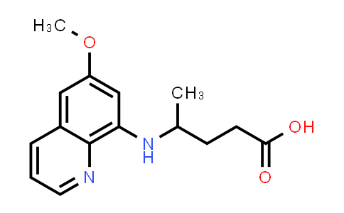 4-((6-Methoxyquinolin-8-yl)aMino)pentanoic acid