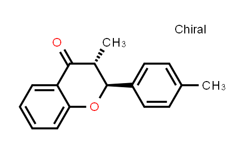(2S,3R)-3-methyl-2-(p-tolyl)chroman-4-one