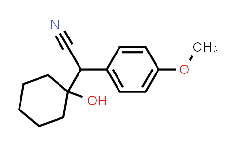 1-[Cyano-(p-methoxyphenyl)methyl]cyclohexanol
