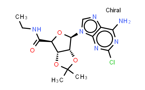 2-Chloro-2',3'-o-isopropylideneadenosine-5'-n-ethylcarboxamide