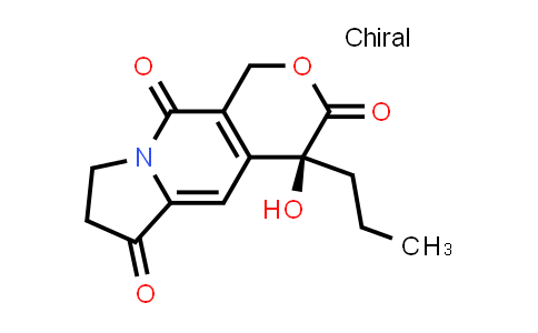 (S)-4-Hydroxy-4-propyl-7,8-dihydro-1H-pyrano-[3,4-f]indolizine-3,6,10(4H)-trione