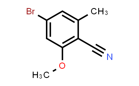 4-bromo-2-methoxy-6-methylbenzonitrile